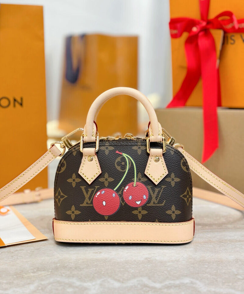 Louis Vuitton LV x TM Nano Alma Monogram M13416 Brown